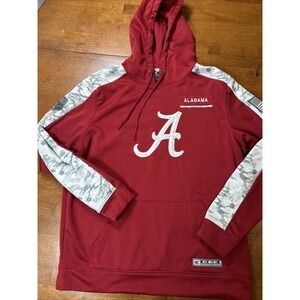Colosseum Alabama Crimson Tide Men's Size Large Crimson OHT Snake Eyes Camo